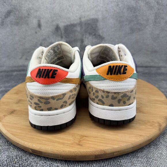 Nike Dunk Low SE Animal Pack Shoes Womens Size 8.5 Multi Color DN3866-100 - Picture 4 of 9
